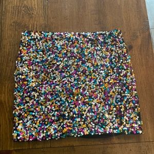 Medium Size 6 Sequin Skirt